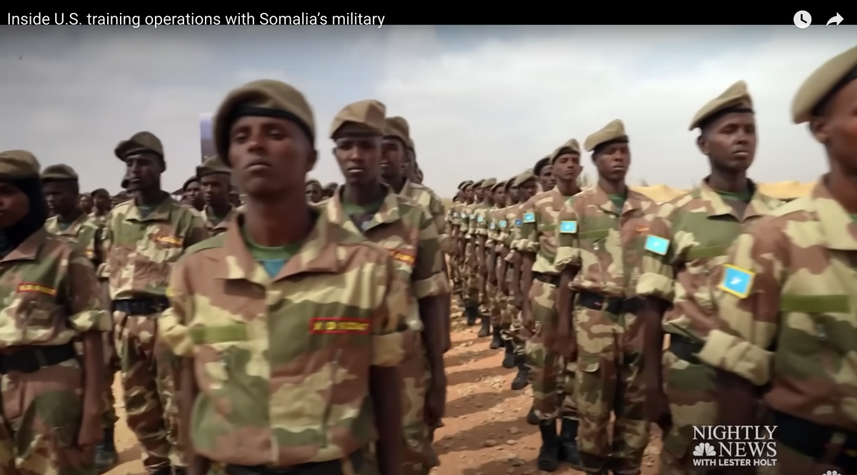 | The Danab an elite Somali commando brigade in the war against Al Shabaab They are recruited and vetted by private military contractor Bancroft Global and trained by US troops at Baledogle Airfield | MR Online