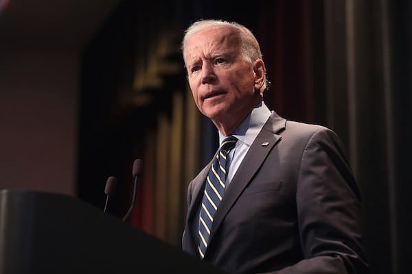| Joe Biden speaking with attendees at the 2019 Iowa Federation of Labor Convention hosted by the AFL CIO at the Prairie Meadows Hotel in Altoona Iowa Courtesy Wikimedia | MR Online