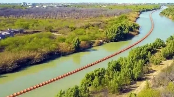 | Texas governors million dollar Floating Border Wall | MR Online