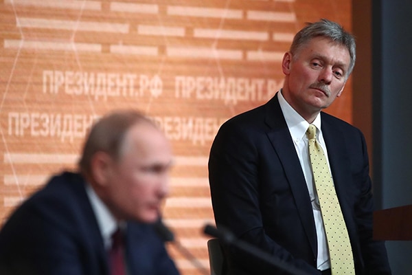 | Kremlin Spokesperson Dmitry Peskov said Russian President Vladimir Putin | MR Online