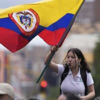 | Government backers rally in support of Colombian President Gustavo Petro in Bogota Colombia Wednesday June 7 2023 | MR Online