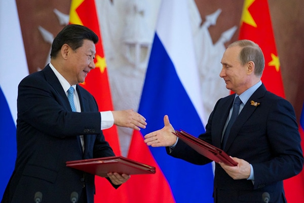 | President Vladimir Putin and President Xi Jinping | MR Online