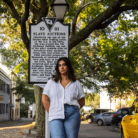 Lauren Davila, then a graduate student at the College of Charleston, found the largest known slave auction while searching archives of classified ads.