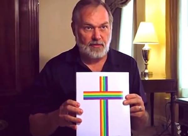 | American Pastor Scott Lively showing his book | MR Online