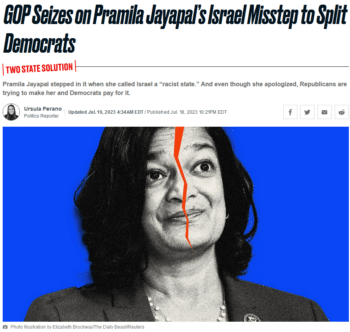 | Media coverage mainly focused on the politics of calling Israel a racist state Daily Beast 71923 rather than on the question of whether Israel was racist | MR Online