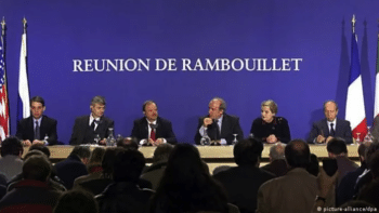 | 1999 Rambouillet conference Source dwcom | MR Online