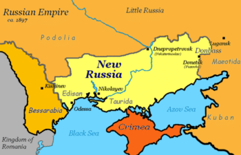| Novorossiya Governorate of the Russian Empire ca 1800 Source commonsmwikipediaorg | MR Online