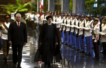 | Washingtons worst nightmare Cuban President Díaz Canel and Iranian leader Ebrahim Raisi during the latters state visit to Cuba in June 2023 Source uknewsyahoocom | MR Online