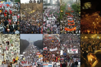 | Mass protests in major American cities against criminal US invasion of Iraq Source theatlanticcom | MR Online