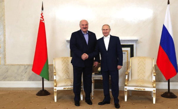 | Russian President Vladimir Putin R met Belarus President Alexander Lukashenko St Petersburg July 23 2023 | MR Online