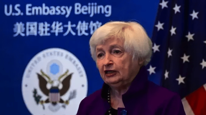 | Treasury Secretary Janet Yellen seemed openly insincere when she tried to say the controls were not aimed at Chinas broader economy Premier Li Qiang who met Yellen responded that she was overstretching | MR Online