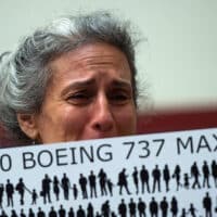 Nadia Milleron, the mother of Samya Stumo who was killed in the crash of Ethiopian Airlines Flight 302, stands before an aviation subcommittee hearing on "Status of the Boeing 737 MAX: Stakeholder Perspectives" in Washington, DC, June 19, 2019. /VCG Photo