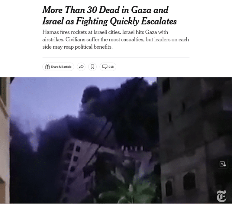 | The New York Times 51121 disguised the reality that 88 of the dead were Palestinian | MR Online