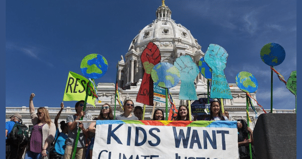 | April 2017 Participants of March for Science in Saint Paul Minnesota Source Kids want Climate Justice Wkicommons cropped from original shared under license CC BY SA 20 | MR Online