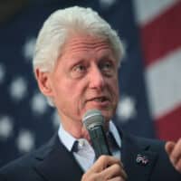 Former President Bill Clinton speaking