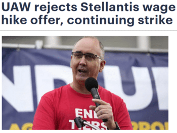 | The Hill 91723 failed to note that the offer Stellantis made was one the union had turned down before the strike began | MR Online