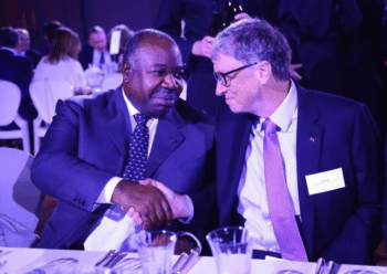 | Gabonese President Bongo and Bill Gates 2016 | MR Online