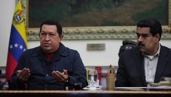 | Revolutionary leader Hugo Chávez alongside President Nicolás Maduro on December 8 2012 Archive | MR Online