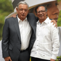 Colombian President Gustavo Petro and Mexican President Andrés Manuel López Obrador (AMLO), on September 9, called for a new international anti-drug policy, condemning the US war on drugs. Photo: Gustavo Petro/X
