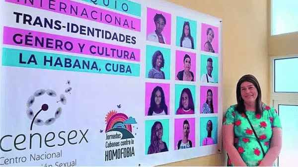 | Melinda Butterfield at the International Trans Colloquium in Havana Cuba May 2023 Photo Serena Sojic Borne | MR Online