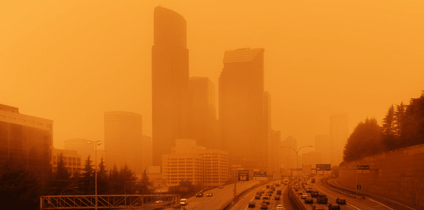 | The smoke from wildfires obscures the Seattle sky Photo JINGXUAN JI via Canva | MR Online