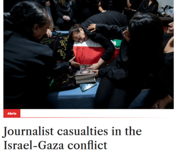 | CPJ 101823 tallied 17 journalists killed in the first 11 days of the Gaza crisisthe same number as have been killed in Ukraine in the 20 months since the Russian invasion | MR Online