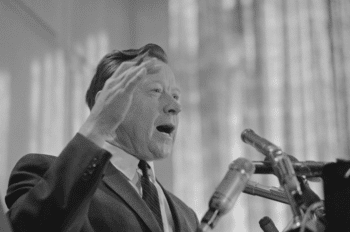 | AFL CIO Vice President Walter P Reuther addresses Congress during a news conference in 1963 urging them to enact a tax cut increase welfare spending and accelerate public works programs PHOTO BY BETTMANN VIA GETTY IMAGES | MR Online