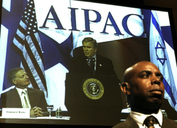 | Former US President George W Bush addresses the American Israel Public Affairs Committee AIPAC 18 May 2004 at the Washington Convention Center in Washington DCPHOTO BY PAUL J RICHARDSAFP VIA GETTY IMAGES | MR Online
