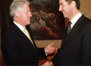 | Montenegrin leader Milo Djukanovic and Bill Clinton 1997 | MR Online