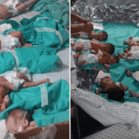 SHIFA HOSPITAL NICU, AS PREMATURE BABIES ARE GROUPED TOGETHER TO KEEP THEM WARM, NOVEMBER 2023 (PHOTO: SOCIAL MEDIA)