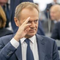 Leader of the Civic Coalition (KO) Donald Tusk CREDIT: EUROPEAN PARLIAMENT