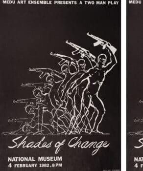 | Medu Art Ensemble Shades of Change 1982 This two man play set in a prison cell was written by Mongane Wally Serote Credit Medu Art Ensemble via Freedom Park | MR Online