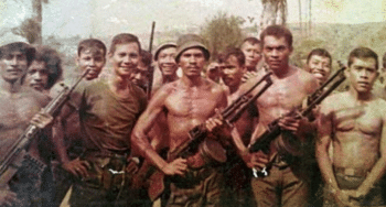 | Happy days Prabowo Subianto in t shirt posing with militias and special forces soldiers in East Timor during the illegal Indonesian occupation that was to last 24 long brutal years Photo Susila Adib Wikimedia | MR Online