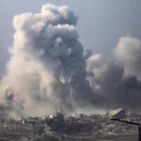 | Smoke billows after an Israeli strike in the southern Gaza Strip near the Israel border 4 December 2023 AFP | MR Online
