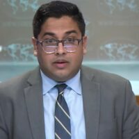 Principal Deputy State Department Spokesperson Vedant Patel