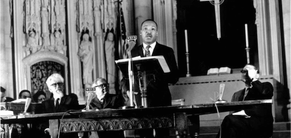 | Martin Luther King at Riverside Church on April 4 1967 Photo John C Goodwin Courtesy of Riverside Church | MR Online