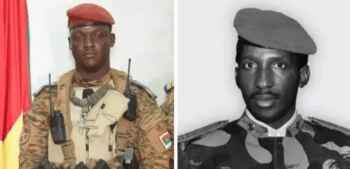 | Captain Ibrahim Traoré and Thomas Sankara Source idifocom | MR Online