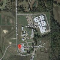The location of the mass grave behind the Hinds County Detention Center (Google Maps/Screenshot By NPR)
