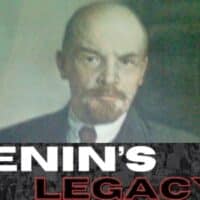 Portrait of Vladimir Ilyich Lenin. Source: MirekT - Wikicommon / cropped from original / shared under license CC BY 3.0