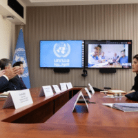 Secretary of State Blinken meets with UNRWA officials in November 2023 (Photo: X platform @SecBlinken)