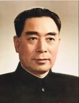 | Chou En Lai Zhou Enlai during the period of the Korean War picture via Wikipedia which linked to source at newscctvcom Public Domain | MR Online