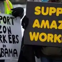 Fiercely anti-union, Amazon pays warehouse workers 26% less than the national average.
