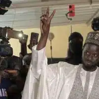 Bassirou Diomaye Faye after Senegal’s election.