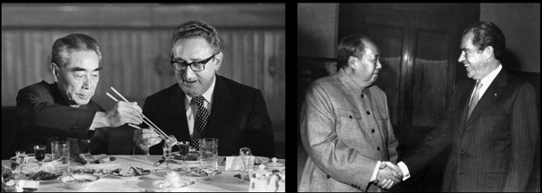 | Kissinger and Pres Nixon wooing Mao and other Chinese elites | MR Online