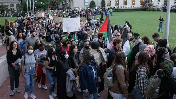 MR Online Part 9 | On Wednesday April 3 Columbia University suspended six students including a Palestinian student and two Jewish students | MR Online