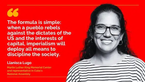 | Llanisca Lugo is a psychologist and popular educator She serves as a Representative in Cubas Popular Power National Assembly and as the International Solidarity Coordinator at the Martin Luther King Center Venezuelanalysis | MR Online