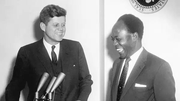 | Kwame Nkrumah meets with President John F Kennedy in 1961 Credit Wikipedia | MR Online
