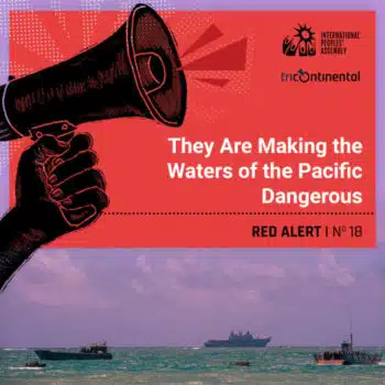 | They Are Making the Waters of the Pacific Dangerous | MR Online