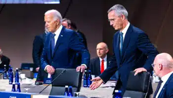 | Left to right US President Joe Biden with NATO Secretary General Jens Stoltenberg at NATO summit NATO | MR Online