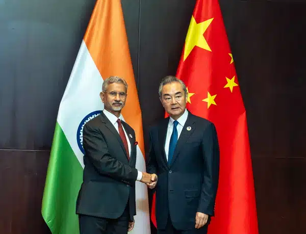 | Indias External Affairs Minister Dr Subrahmanyam Jaishankar L met Member of the Political Bureau of the CPC Central Committee and Foreign Minister Wang Yi Vientiane Laos July 25 2024 | MR Online